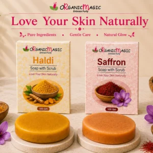 Haldi & Saffron Soap Combo