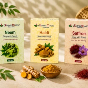 Neem, Haldi & Saffron Soap Combo