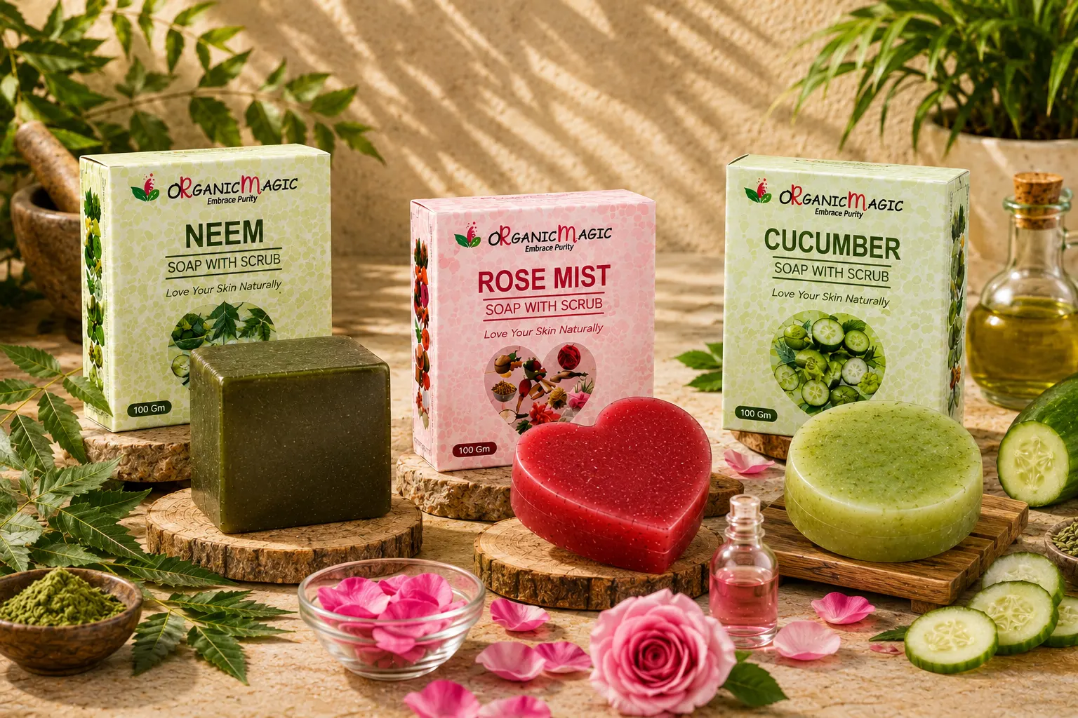 Neem, Cucumber & Rose Mist Combo - Image 2