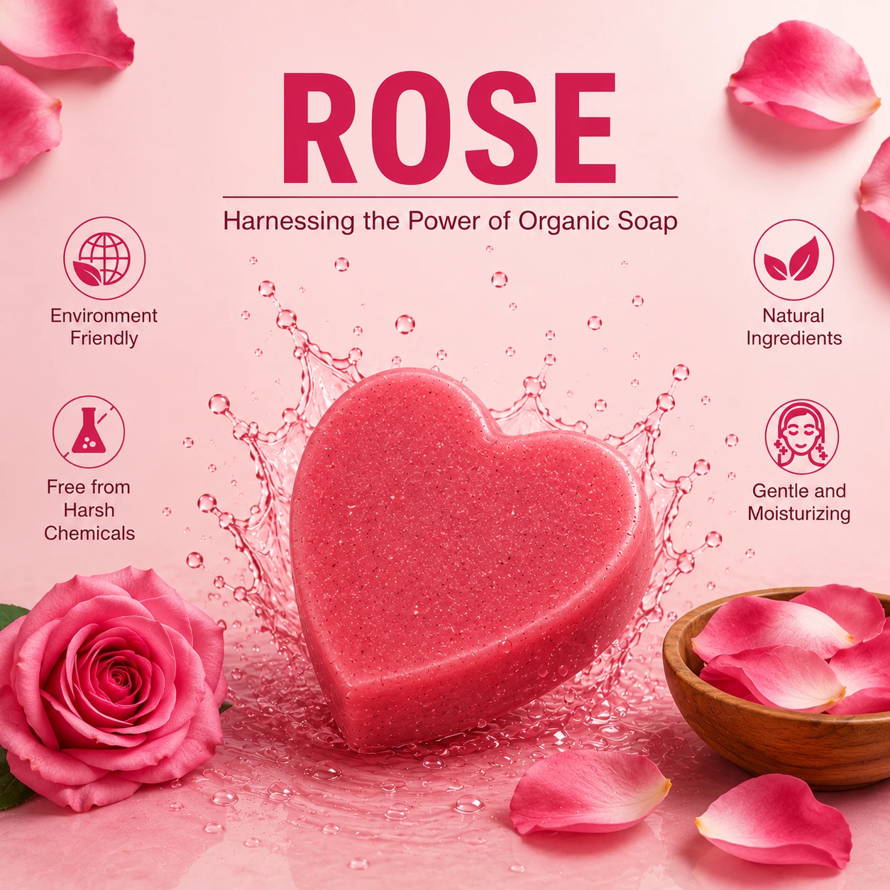 Haldi & Rose Soap Combo - Image 2