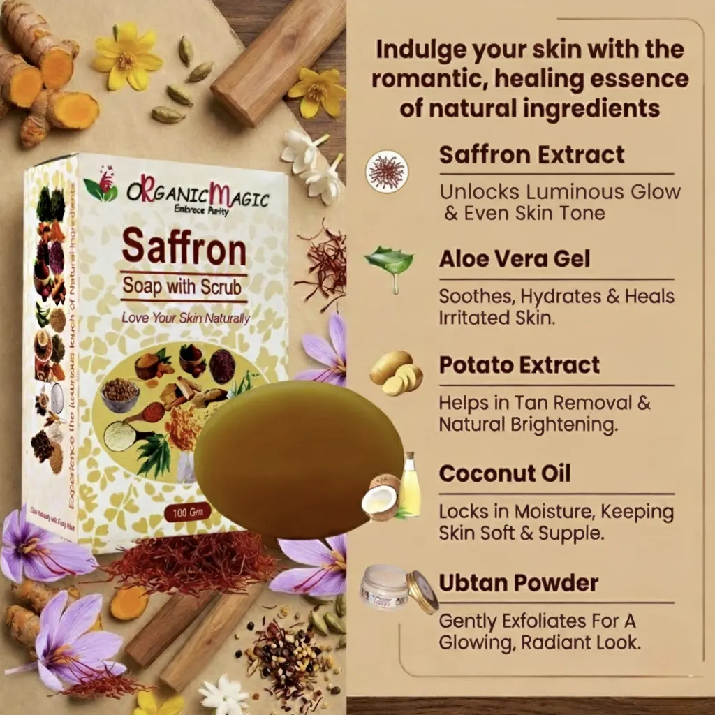 Saffron Soap - Image 4